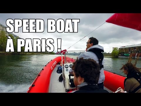 #9 – Speed Boat sur la Seine à Paris – Gopro 3+